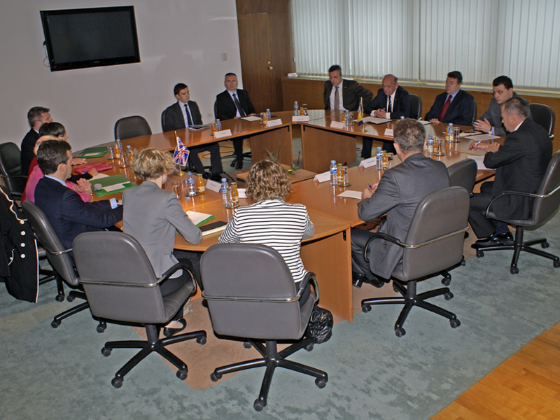 Susret rukovodstva Parlamentarne skupštine BiH sa parlamentarcima iz Velike Britanije 